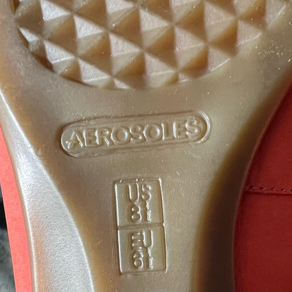 $7/bundle 🦋 EUC Aerosoles cute flats shoes, size 8 (tag 8.5 run small). - Picture 3 of 6